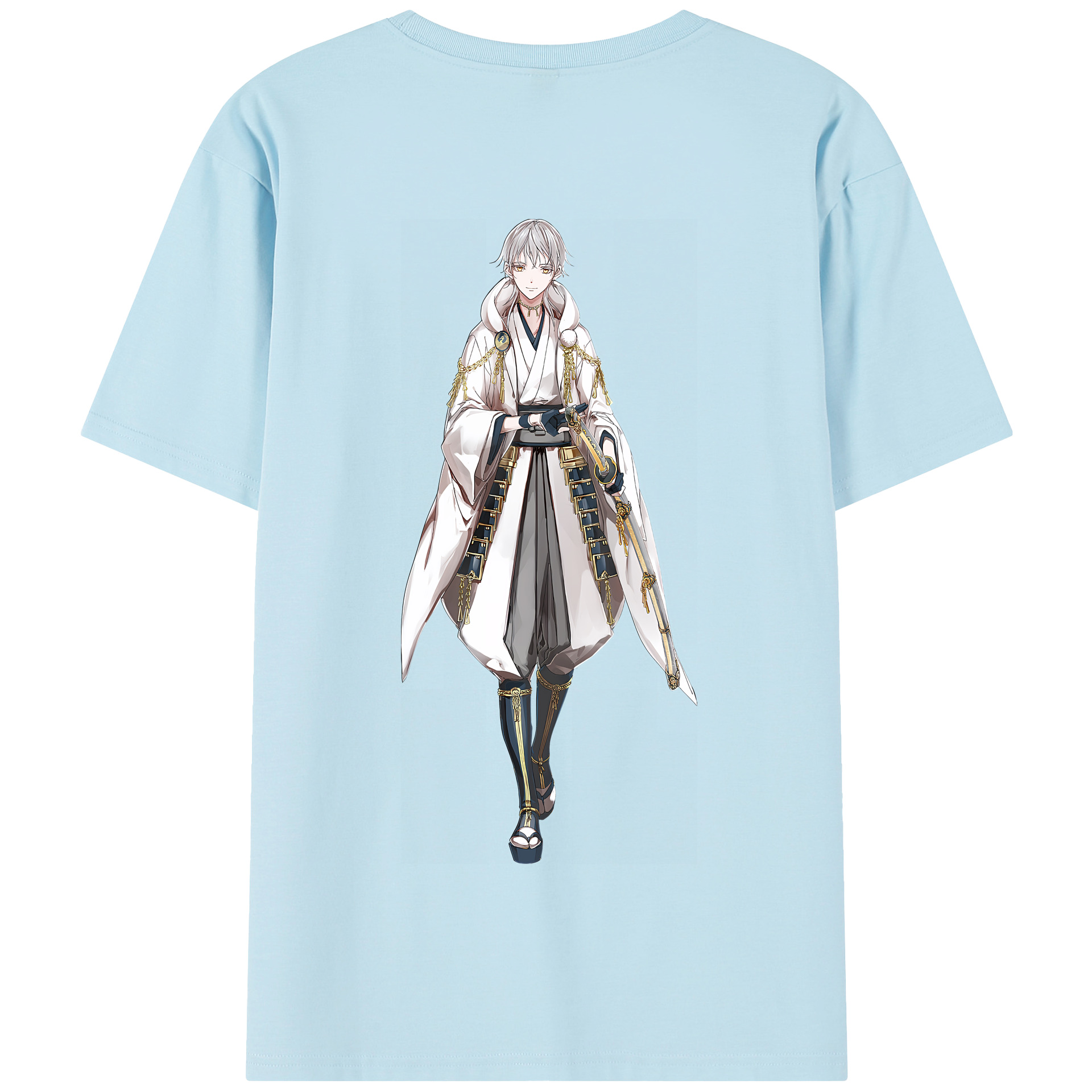 （画像用） 刀剣乱舞 Touken Ranbu 綿100％半袖Tシャツ（背面プリント）